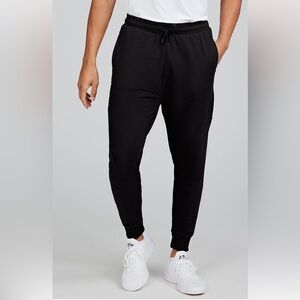 DSG Men's Black Athletic Joggers Sweatpants, Size Large